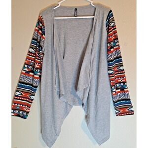 Yaege Light Cardigan Women's MED Long Sleeved Tribal Aztec Southwest Design